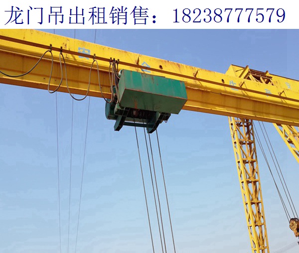 湖北荊州龍門吊廠家 龍門吊設備的幾個特點