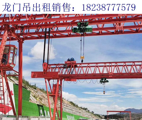 關于單雙梁龍門吊的操作 湖南衡陽龍門吊廠家