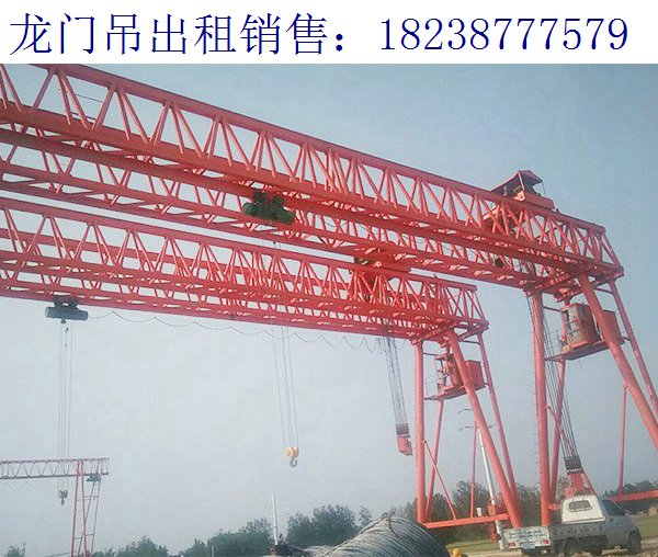 龍門吊的涂裝工藝的實際應用 湖北宜昌門式起重機生產