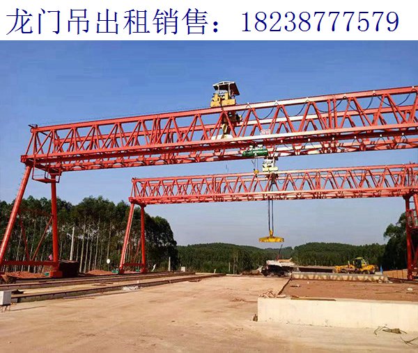 湖南岳陽龍門吊廠家介紹門機夜間施工注意事項