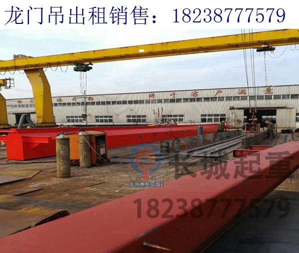 山東濟南電動葫蘆龍門吊在不同環(huán)境中使用