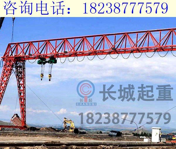 湖北宜昌5噸花架龍門吊的設計規(guī)范要求
