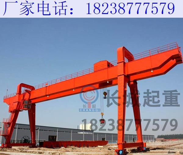 湖南益陽雙梁龍門吊廠家 門式起重機的調(diào)整步驟