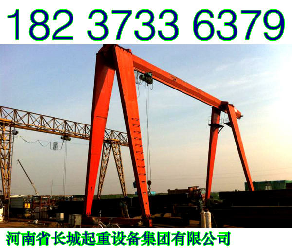 湖北襄陽龍門吊公司橋式起重機構的安全檢測介