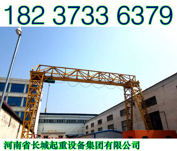 浙江寧波龍門吊公司介紹門機(jī)負(fù)載擺角