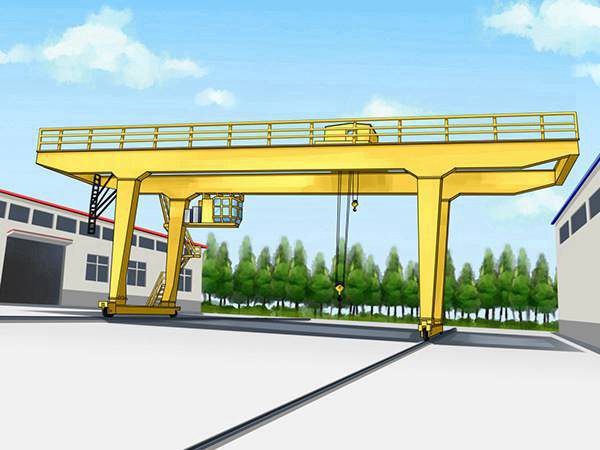 青海海東龍門(mén)吊廠家 160t雙梁門(mén)式起重機(jī)特點(diǎn)