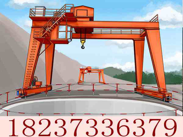 湖北恩施龍門吊廠家 20噸門式起重機(jī)可靠性高