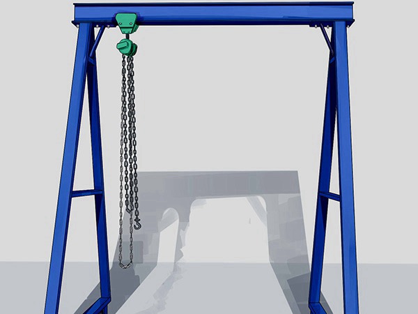 山西晉中龍門吊廠家5T簡易龍門吊價(jià)格