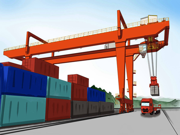 廣東東莞門式起重機廠家給老客戶發福利了