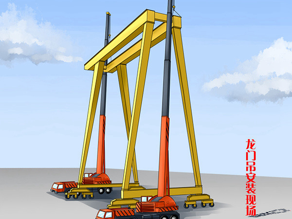 山西呂梁龍門吊租賃廠家報檢我報