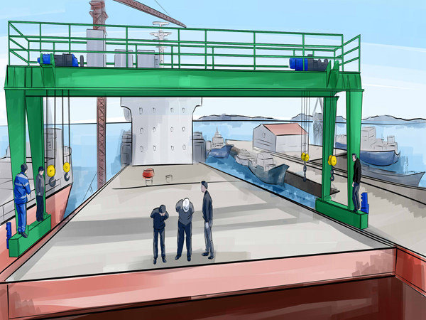 遼寧營(yíng)口龍門吊租賃廠家行走輪