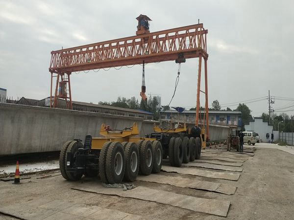 山東東營龍門吊廠家防側(cè)翻