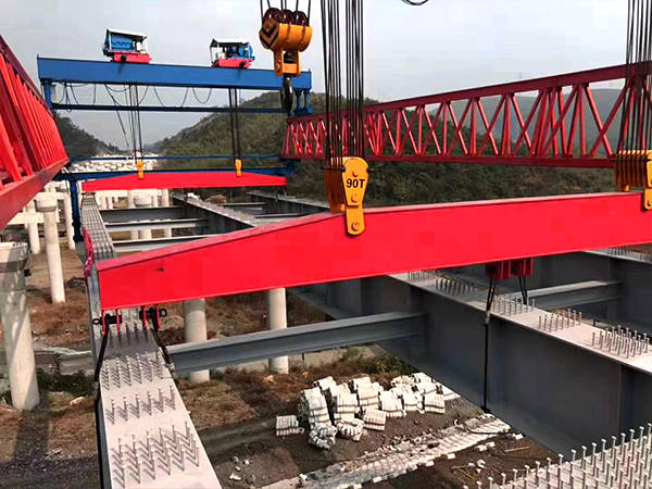 湖南張家界架橋機租賃廠家架5片梁