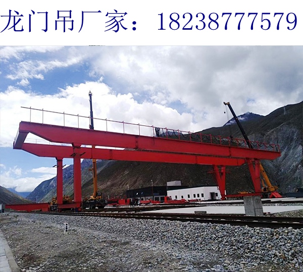 福建南平120t龍門(mén)吊廠家20t懸臂吊平穩(wěn)安全運(yùn)行